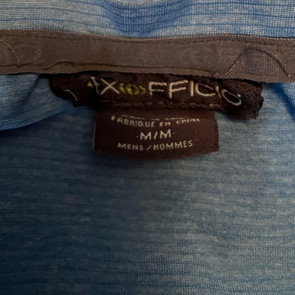 Exofficio/ men’s light blue.shirt, M/M - Picture 4 of 5